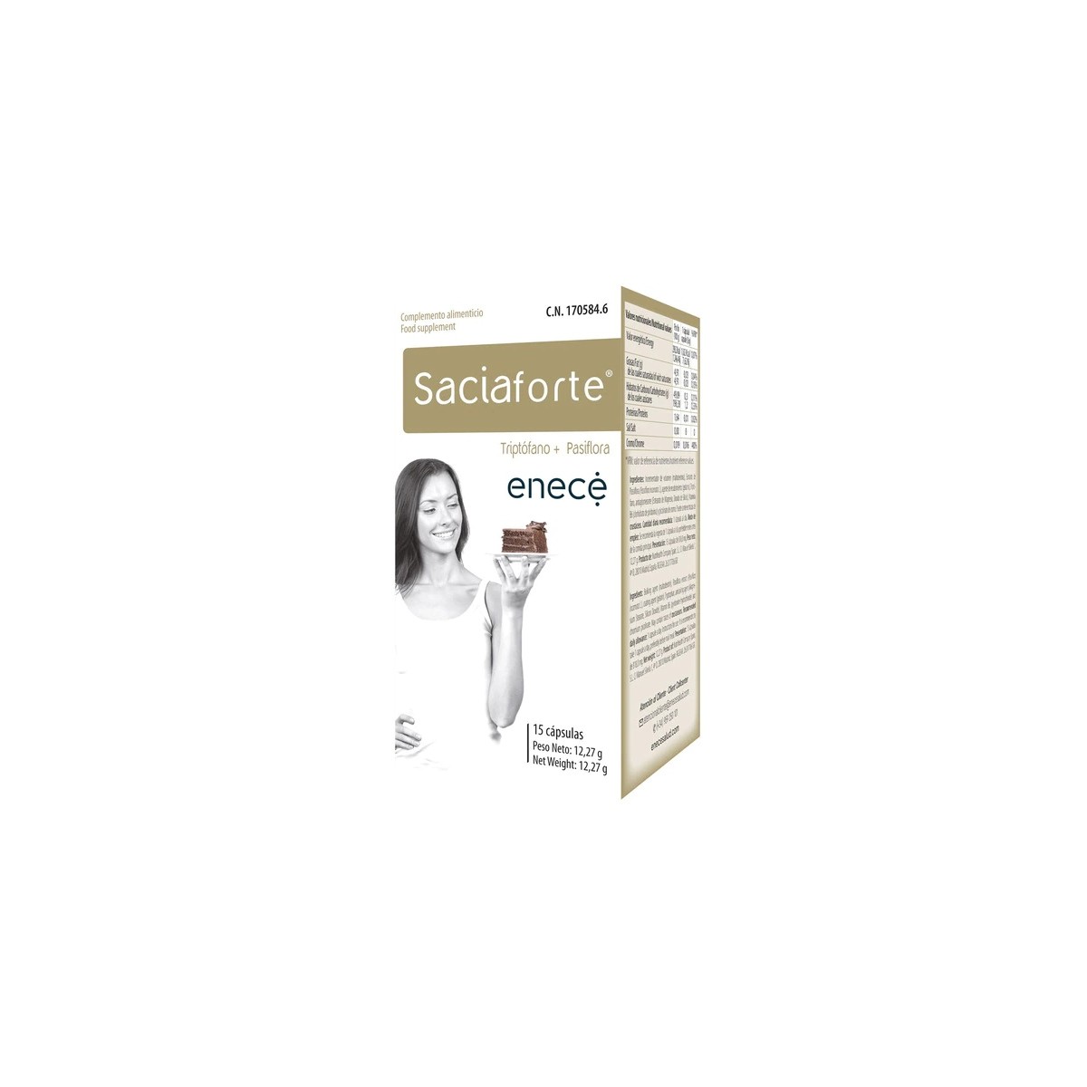 Saciaforte 15 Capsulas