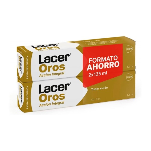 Lacer Oros  Duplo Pasta Dientes 2X 125 Ml