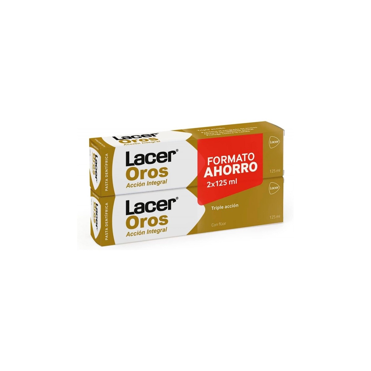Lacer Oros  Duplo Pasta Dientes 2X 125 Ml