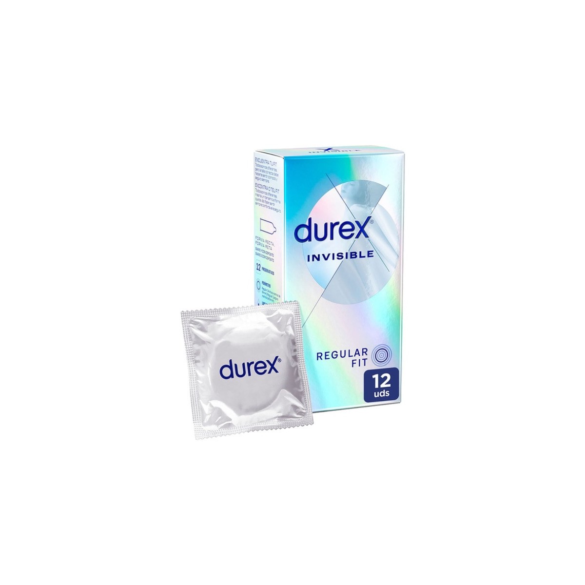 Durex Invisible Extra Sensitivo 12 Preservativos