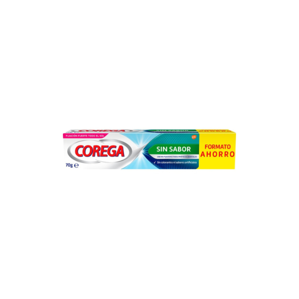 Corega Crema Extra Fuerte Fijadora Sin Sabor 70 G