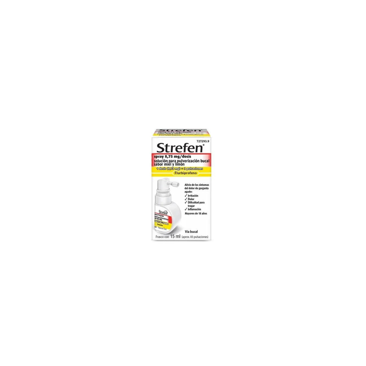 Strefen Spray 8,75 Mg/Dosis Solucion Para...