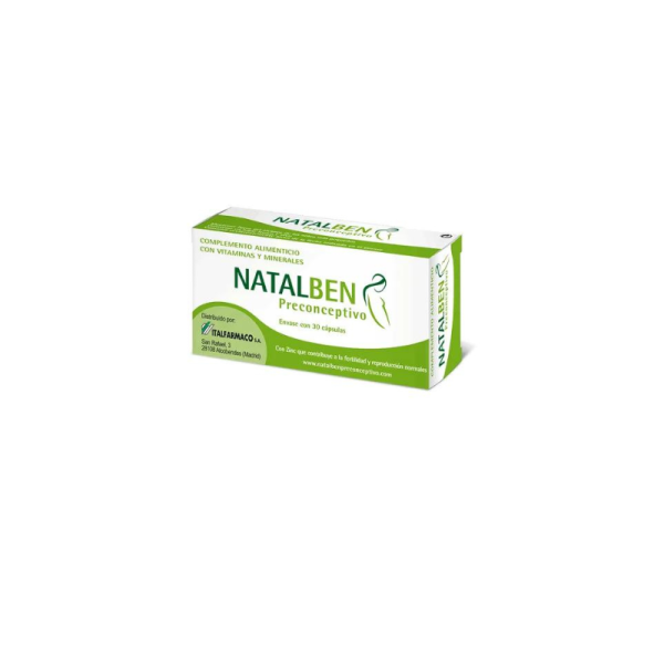 Natalben Preconceptivo 30 Caps