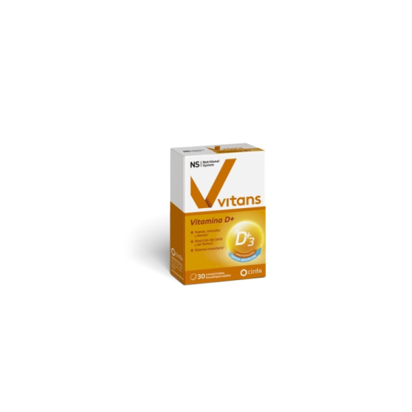 Vitans vitamina D+3 NS 30 comprimidos bucodispersables