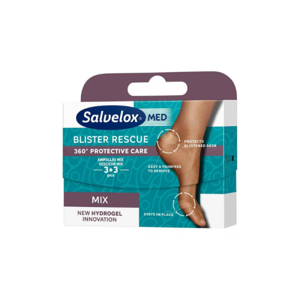Salvelox blister rescue ampollas mix talones y dedos