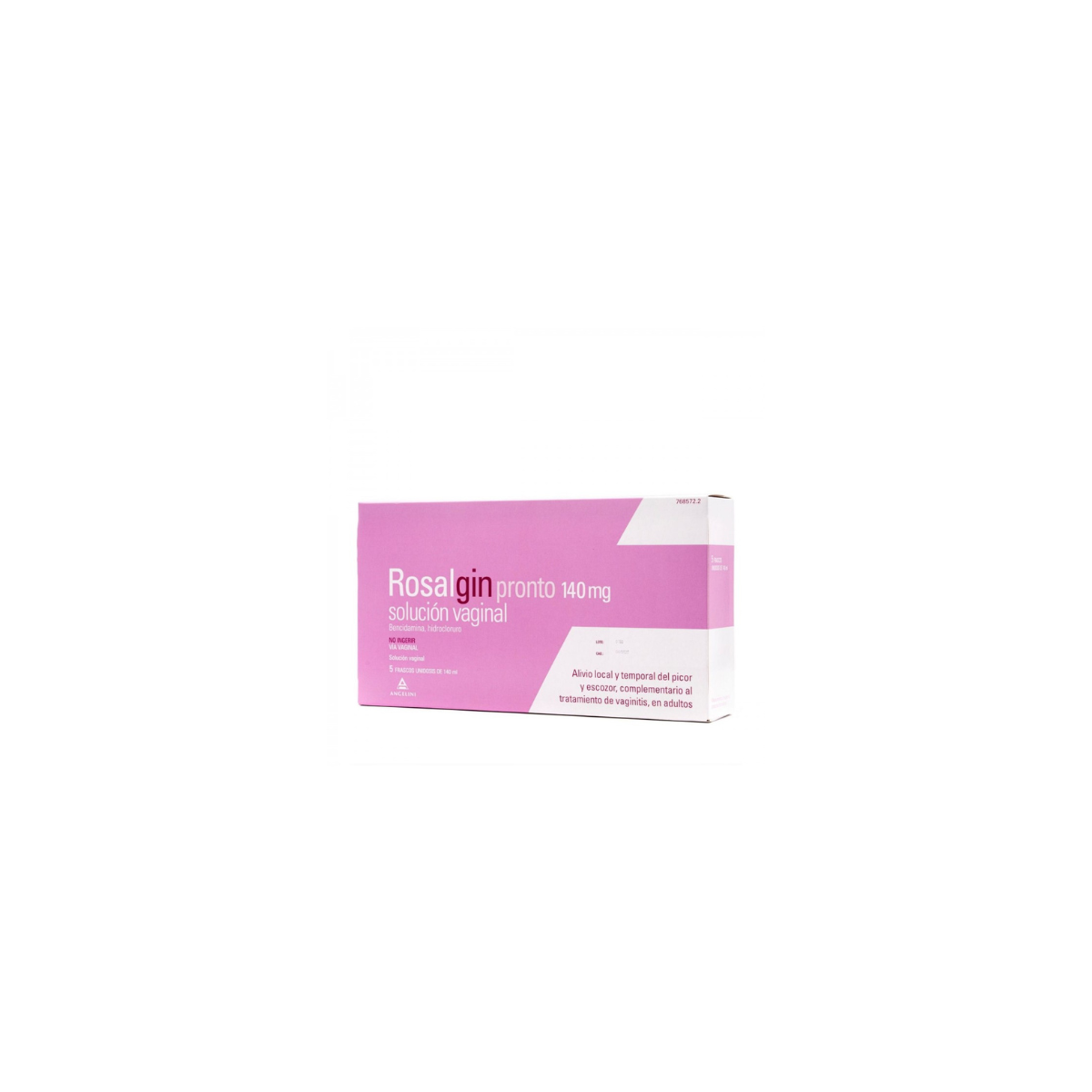 Rosalgin Pronto 140 Mg Solucion Vaginal, 5...