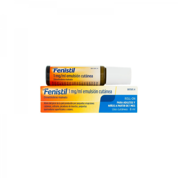 Fenistil 1 Mg/Ml Emulsion Cutanea, 1 Frasco De 8 Ml