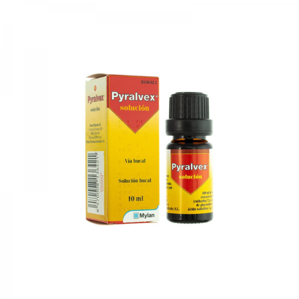 Pyralvex Solucion, 1 Frasco De 10 Ml
