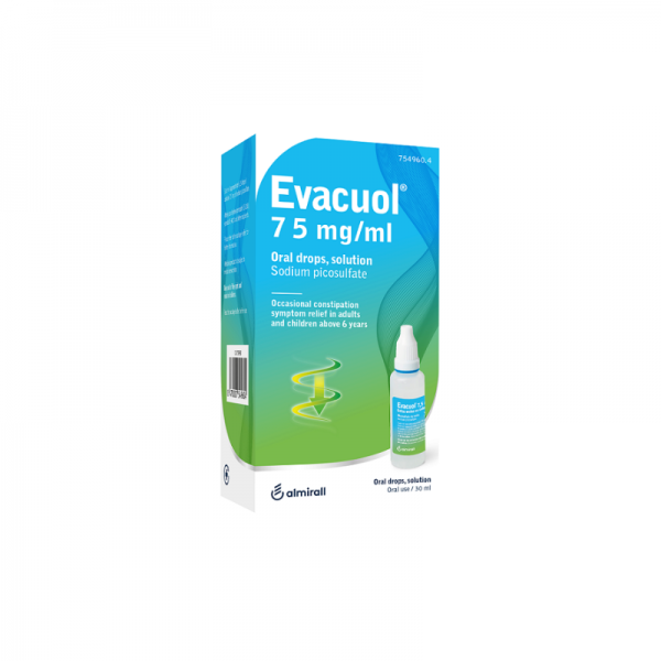 Evacuol 7,5 Mg/Ml Gotas Orales En Solucion, 1 Frasco De...