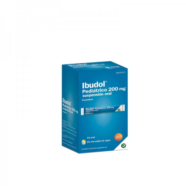 Ibudol Pediatrico 200 Mg Suspension Oral, 20 Sobres