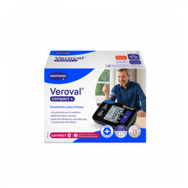 Tensiómetro de brazo veroval compact + connect