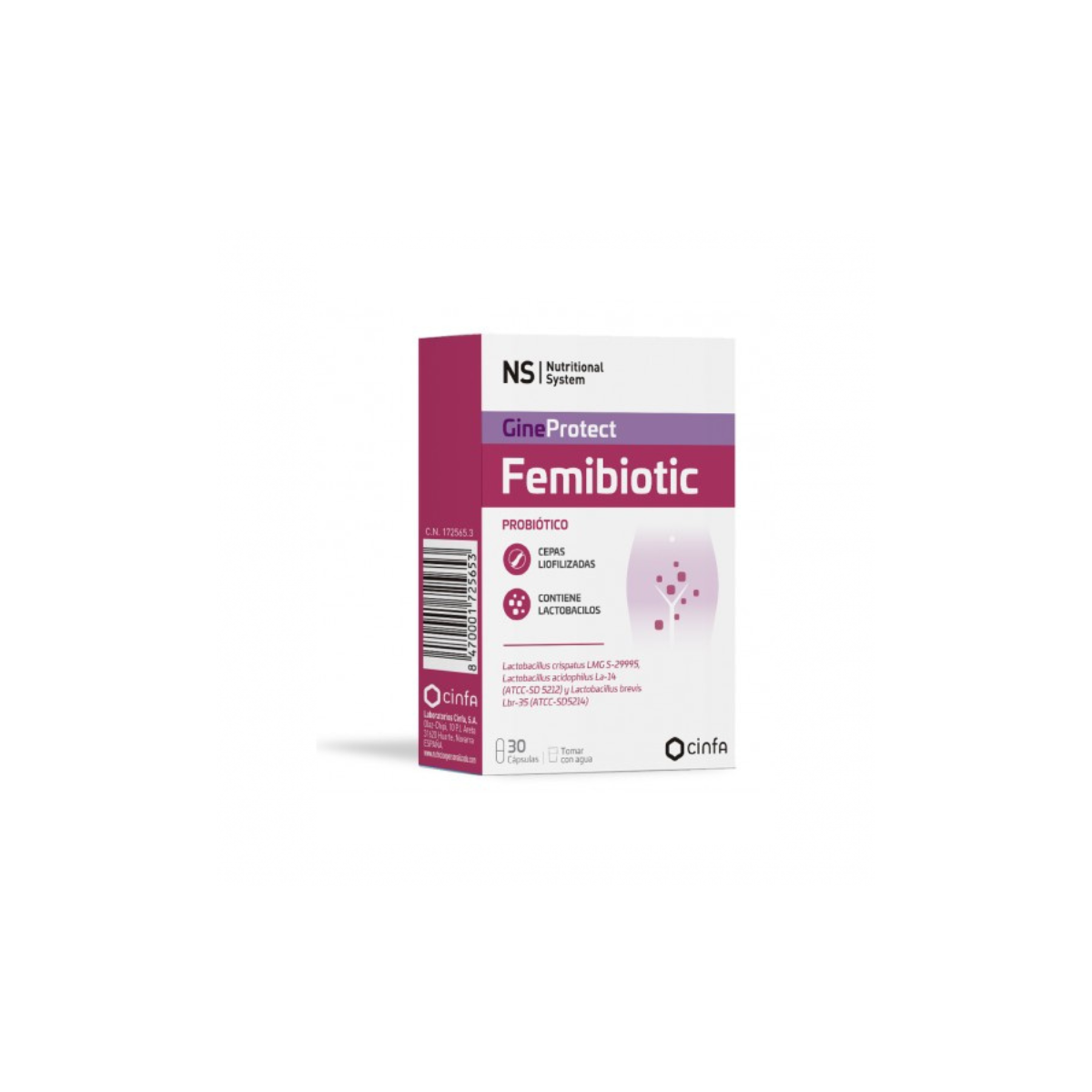 Ns Femibiotic 30 Cápsulas