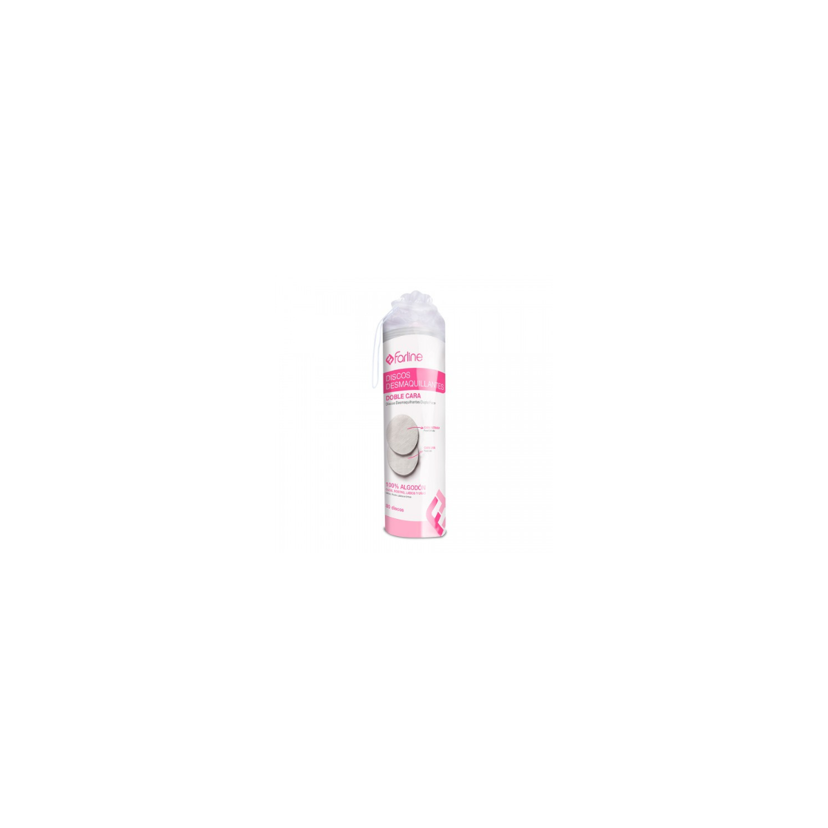 Discos algodon desmaquillante 80 discos