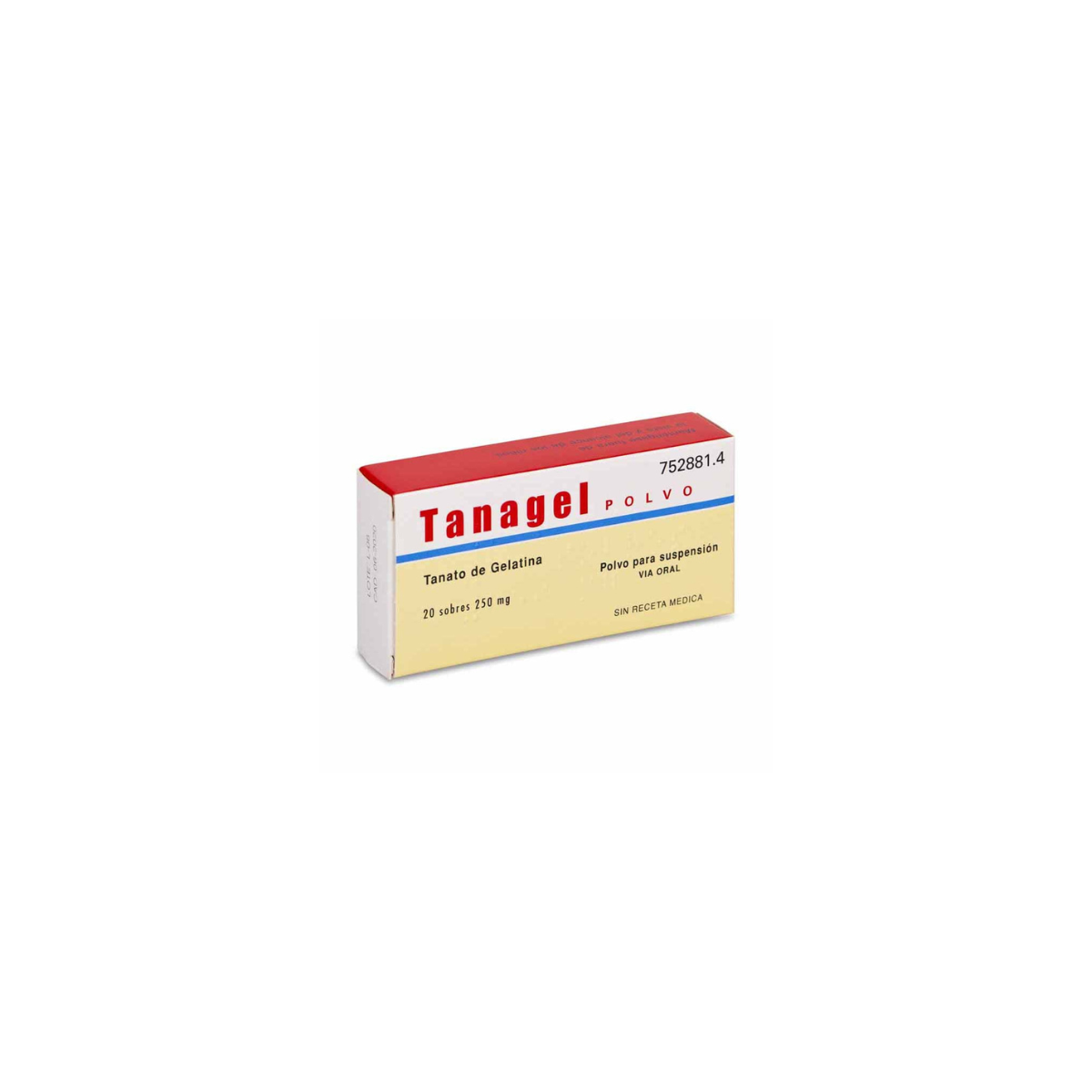 Tanagel 250 Mg Polvo Para Suspension Oral, 20...