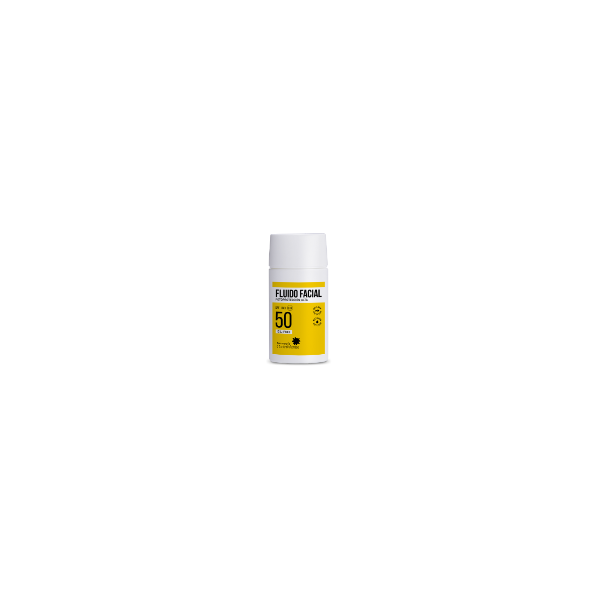 Fluido facial Cuatrovientos 50 spf