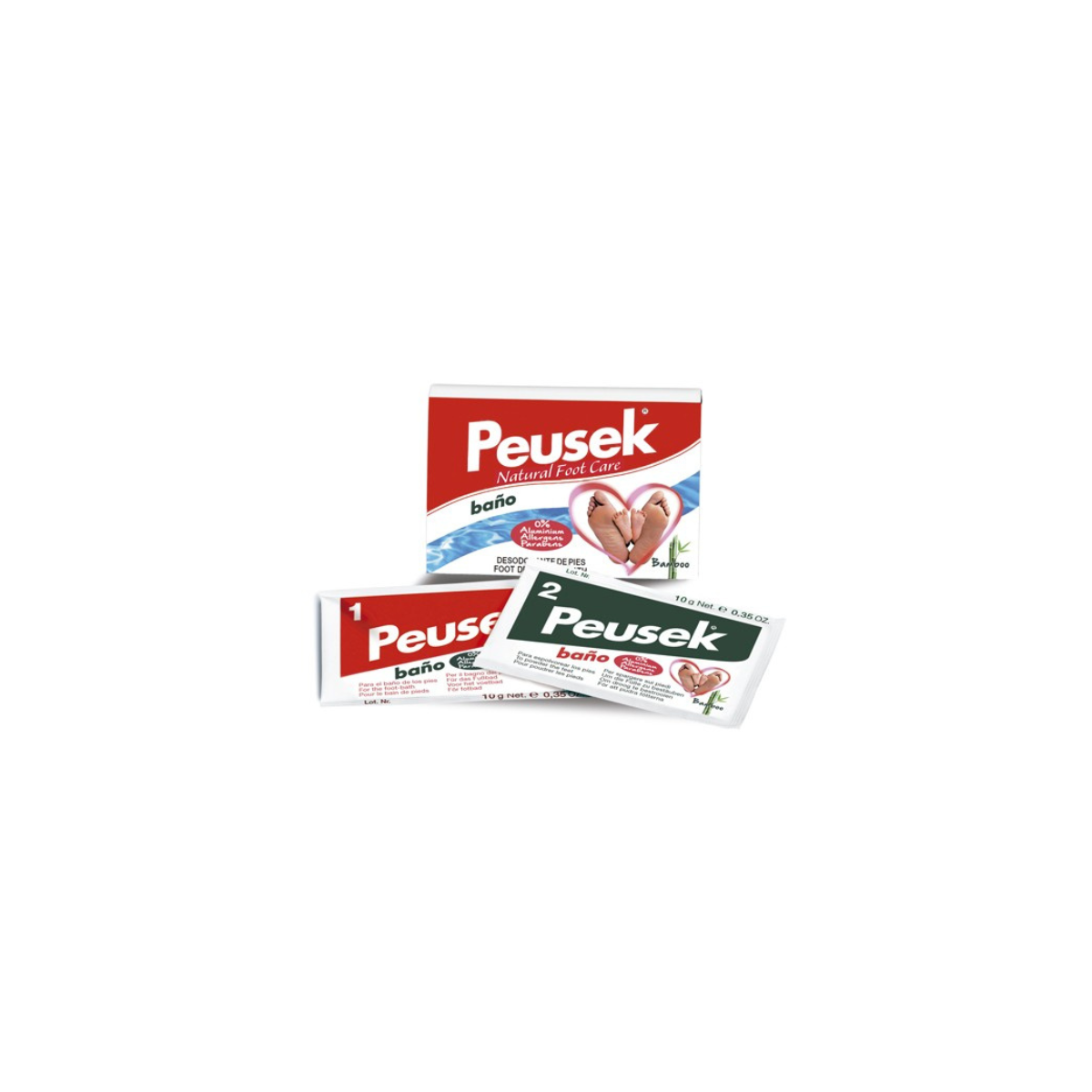 Peusek Baño Antitranspirante Pies 20 G