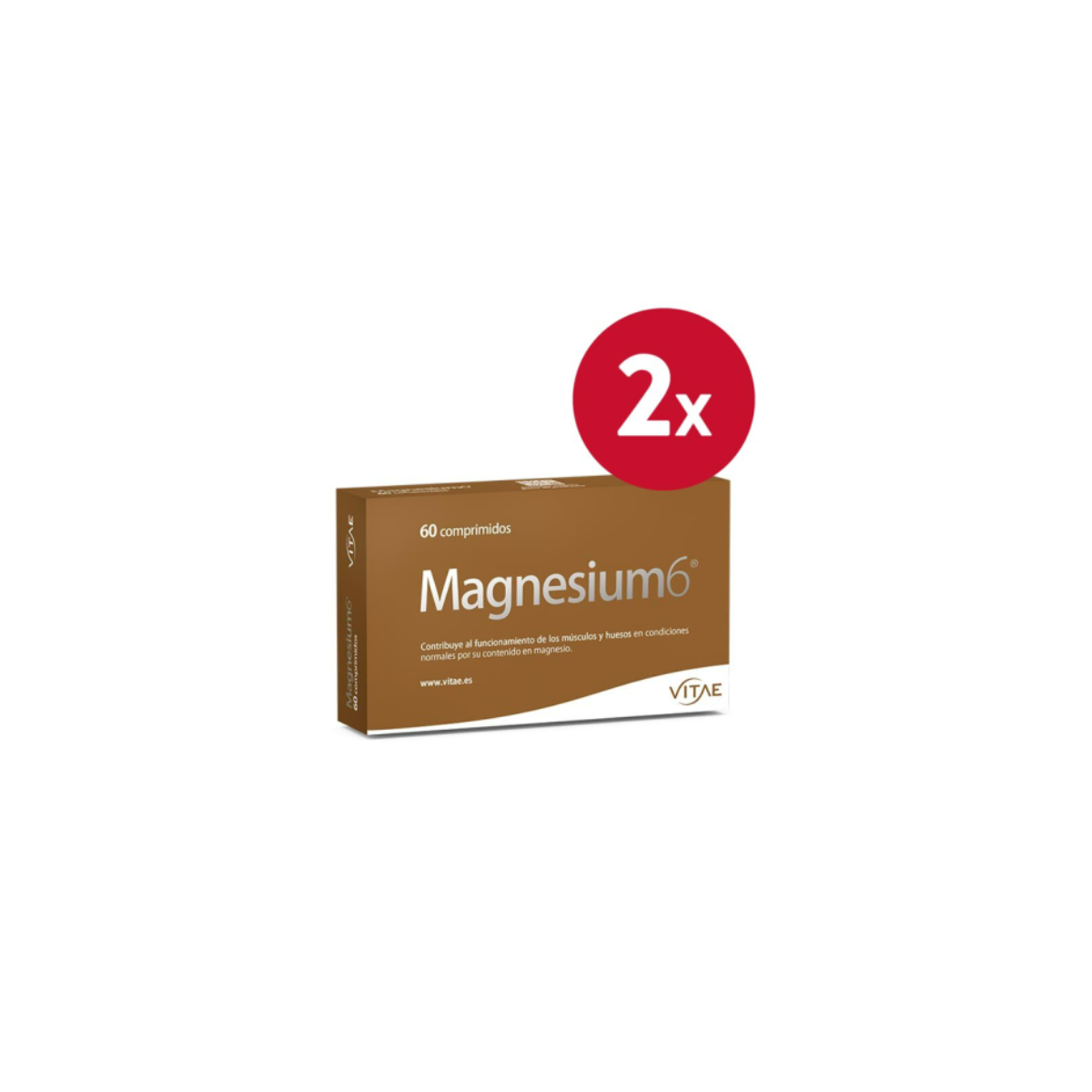 Pack magnesium 6 2x60 comprimidos