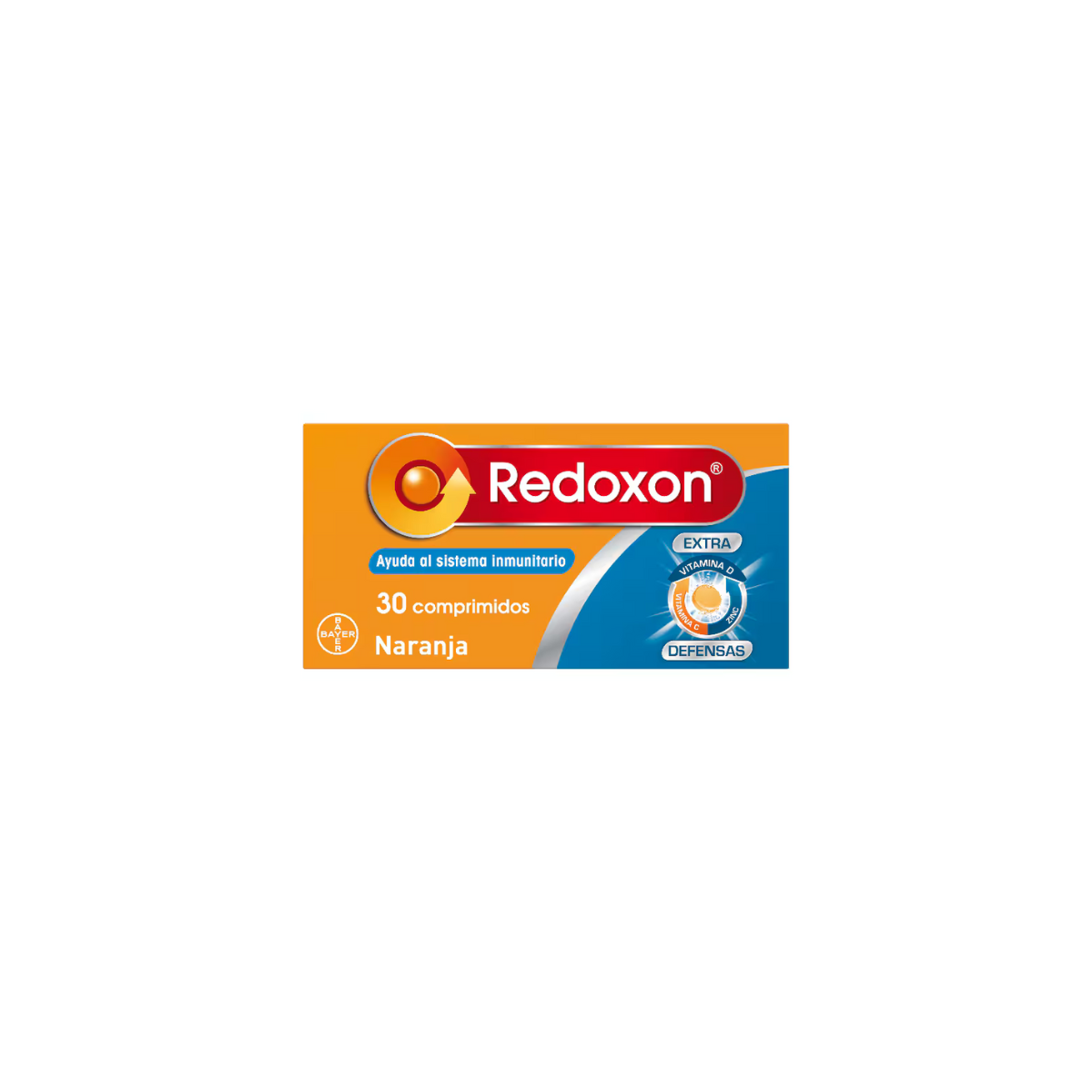 Redoxon 1 g 30 comprimidos efervescentes naranja