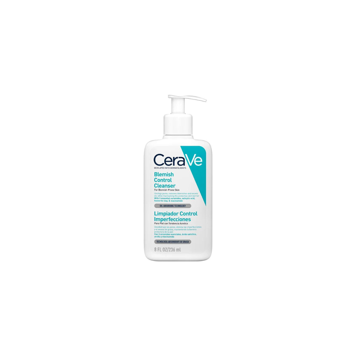 Cerave Limpiador Control Imperfecciones 236 Ml