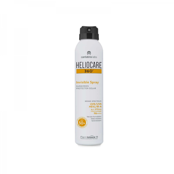 Heliocare 360 spf 50+ invisible spray protector 200 ml