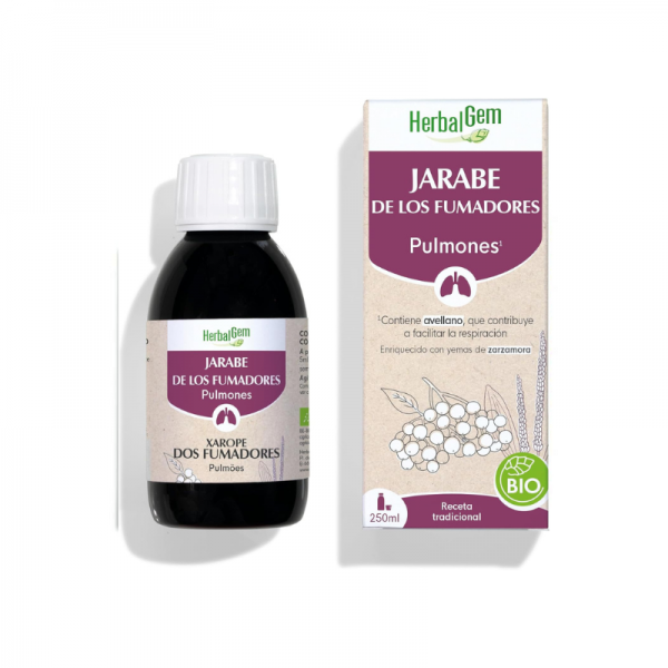 Herbalgem jarabe de los fumadores pulmones 250 ml