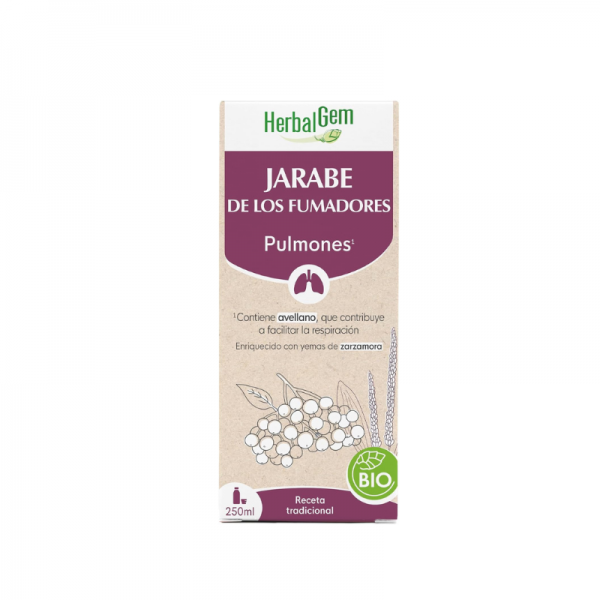 Herbalgem jarabe de los fumadores pulmones 250 ml