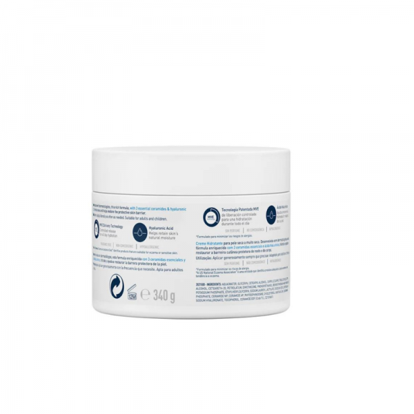 Cerave Crema Hidratante Piel Seca 340 Ml