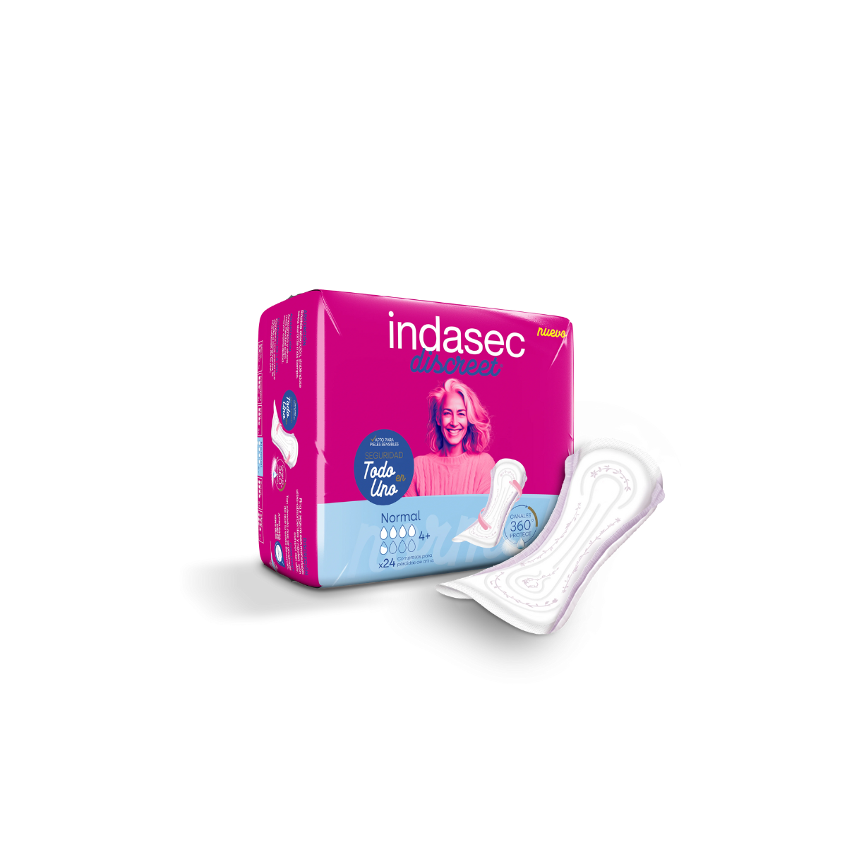 Indasec Normal Compresa Perdidas Leves 26 Absorb