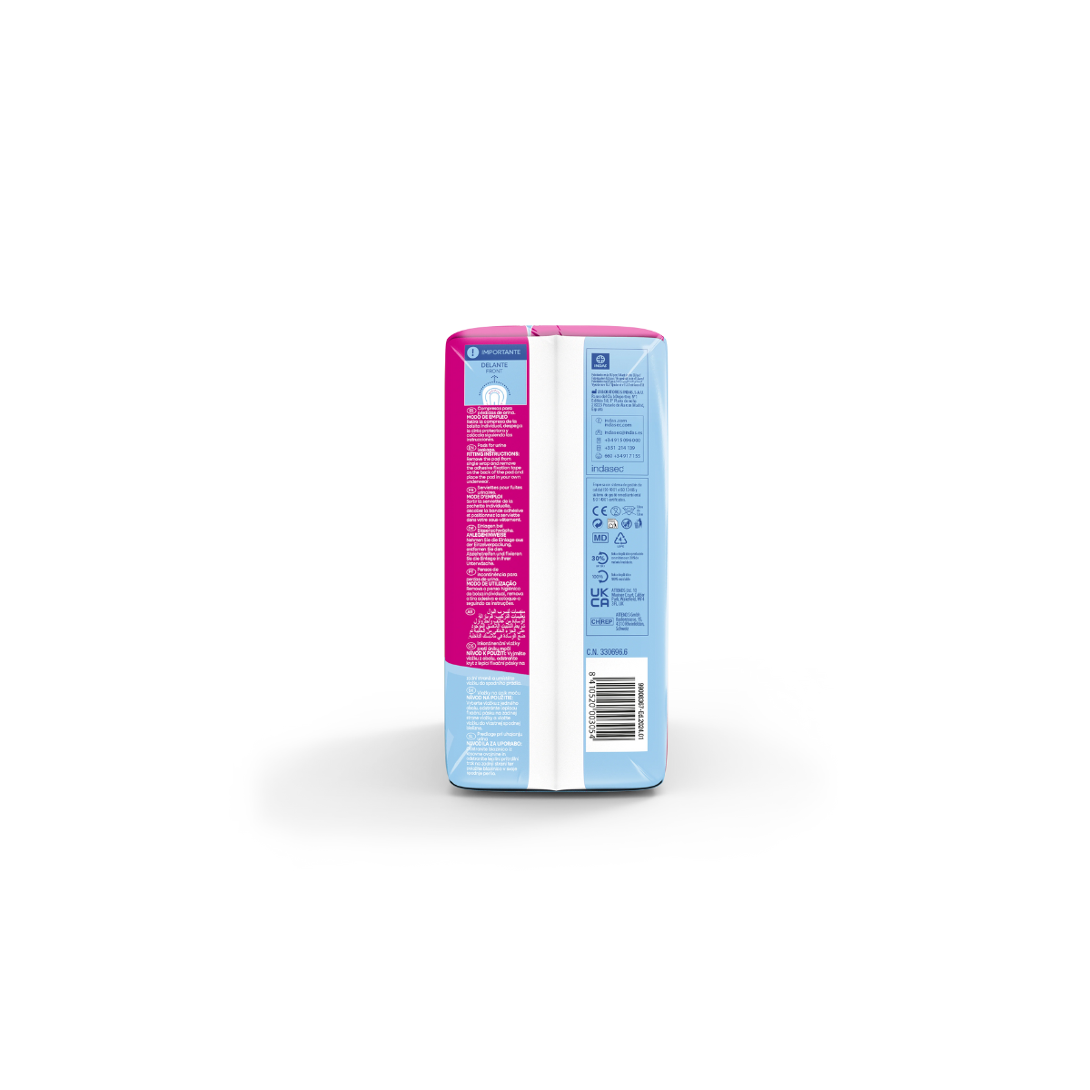 Indasec Normal Compresa Perdidas Leves 26 Absorb