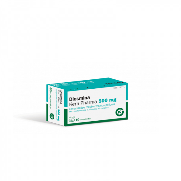 Diosmina Kern Pharma 500 Mg Comprimidos Recubiertos Con...
