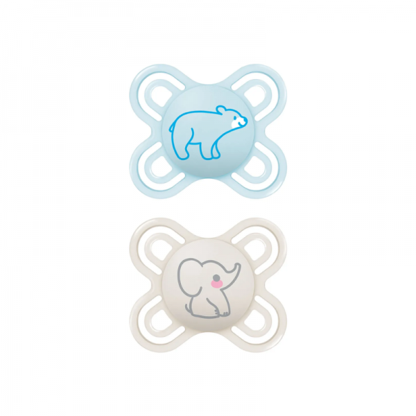 Chupete silicona mam perfect start 0-2 meses pack doble