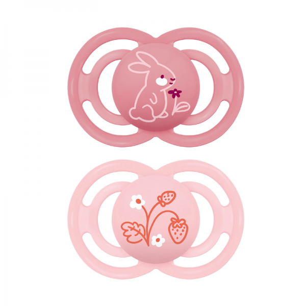 Chupete silicona fisiologico mam perfect + 6 meses pack doble