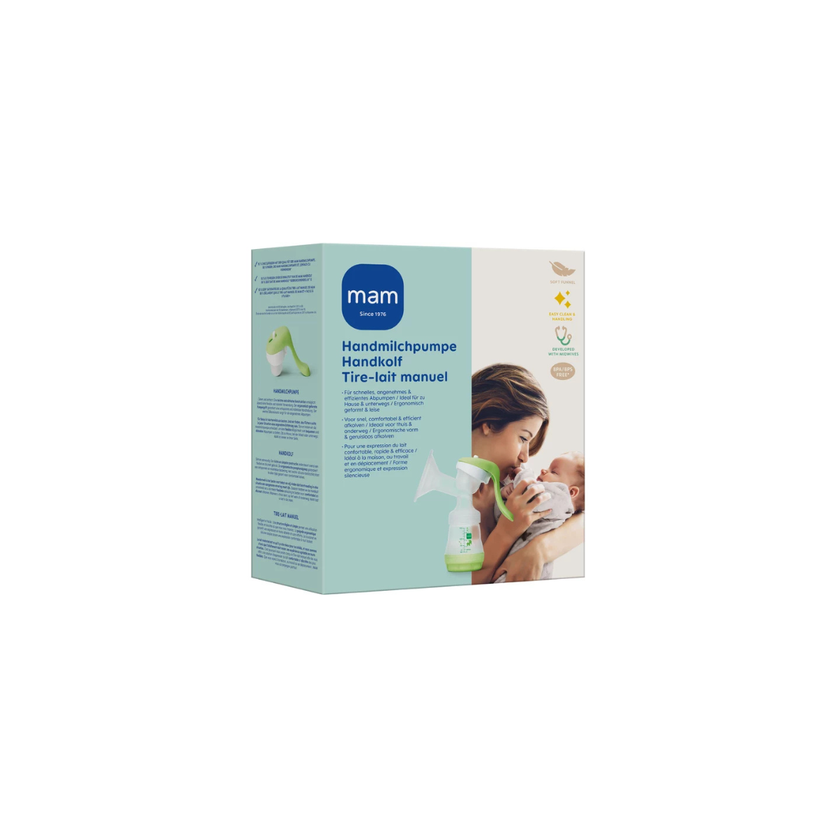 Sacaleches manual mam breast pump