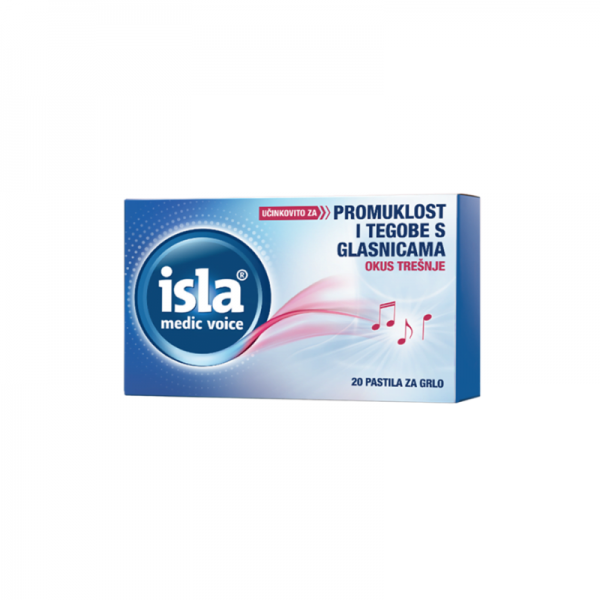 Isla medic voice 20 pastillas blandas