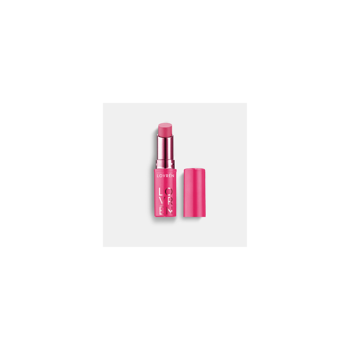 Lovren balsamo labial color boost rubino