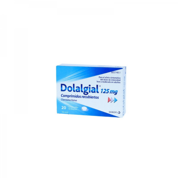 Dolalgial Clonixino Lisina 125 Mg Comprimidos...