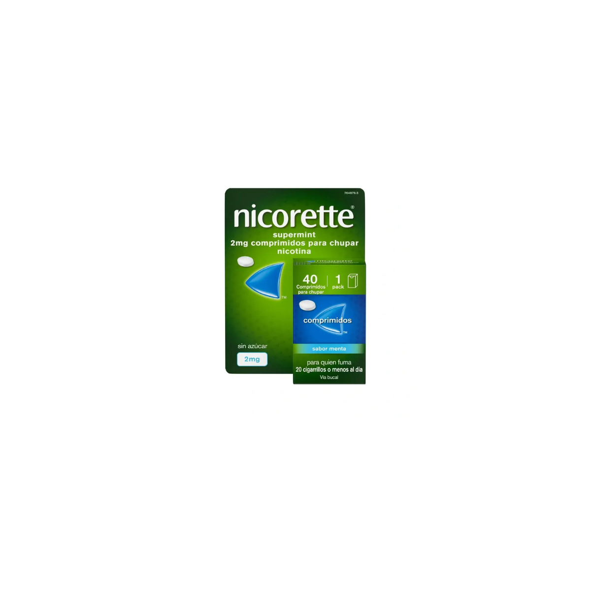 Nicorette supermint 2 mg 40 comprimidos para...