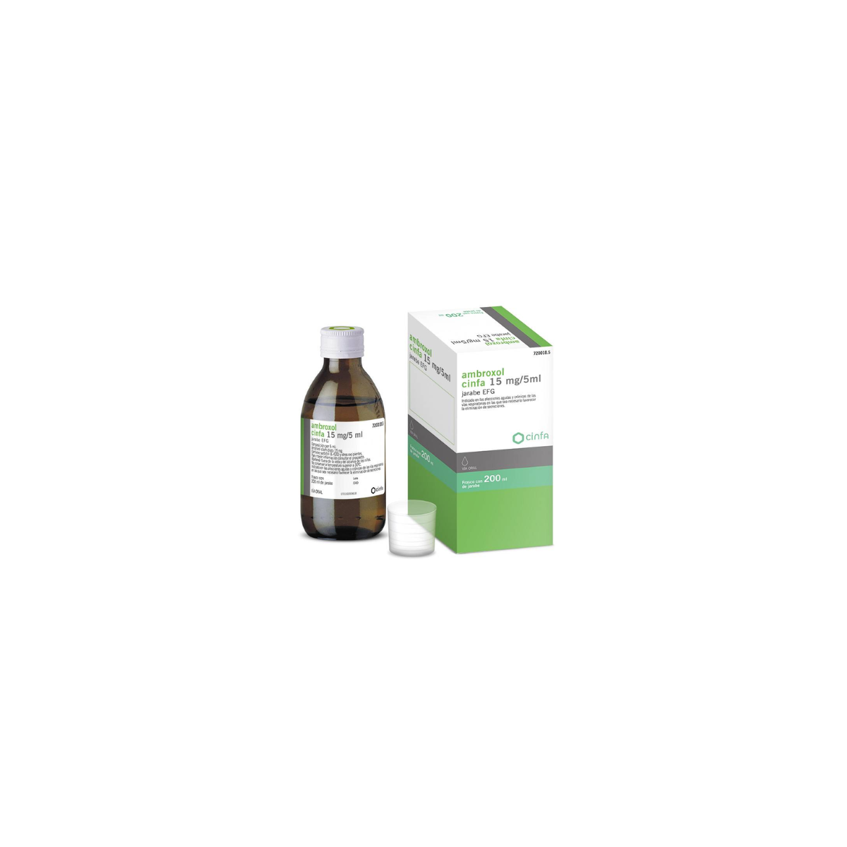 Ambroxol Cinfa Efg 3 Mg/Ml Jarabe 200 Ml...