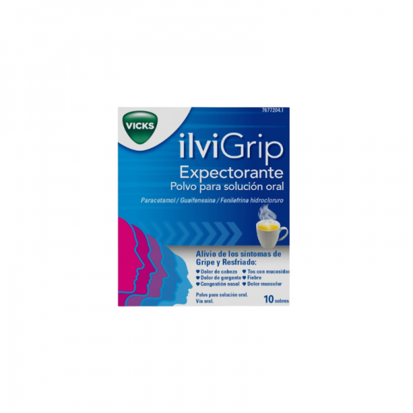 Gripavicks  Polvo Para Solucion Oral, 10 Sobres