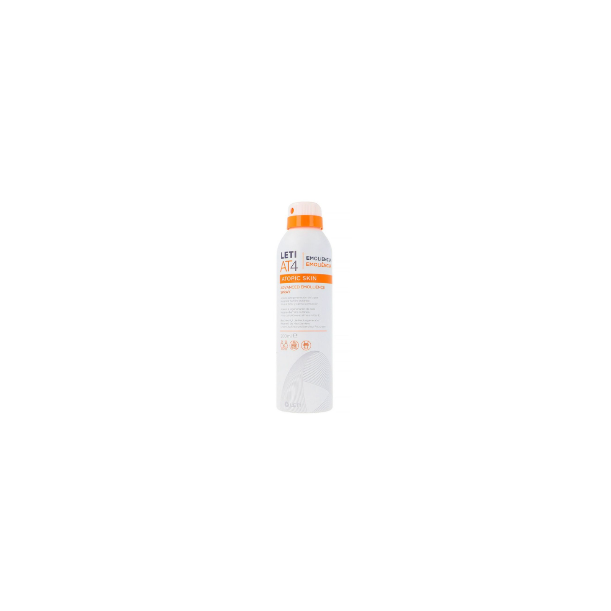Spray leti AT4 atopic emolienta 200 ml