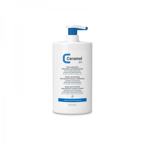 Ceramol 311 Base Limpiadora Espumante Facialcorporal 400Ml