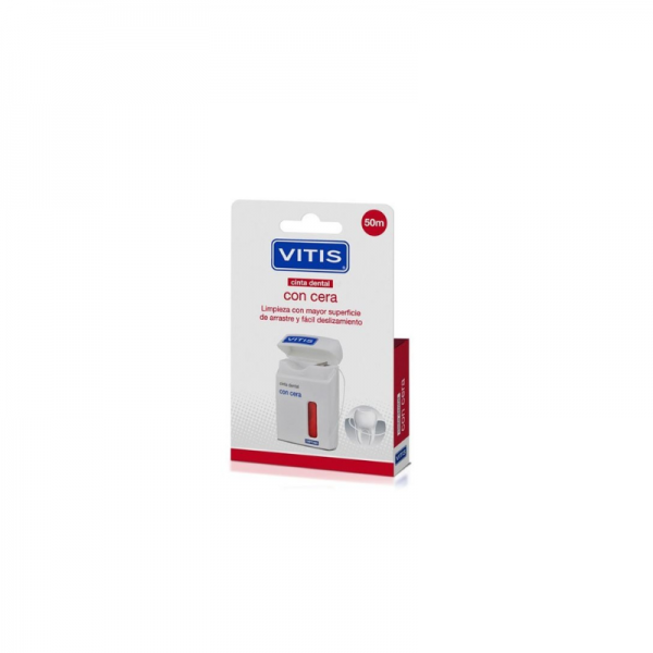 Vitis Cinta Dental Con Cera 50 M