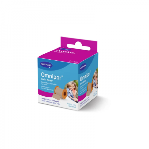 Esparadrapo Hipoalergico Omnipor Skin Color 5 M X 25 Cm