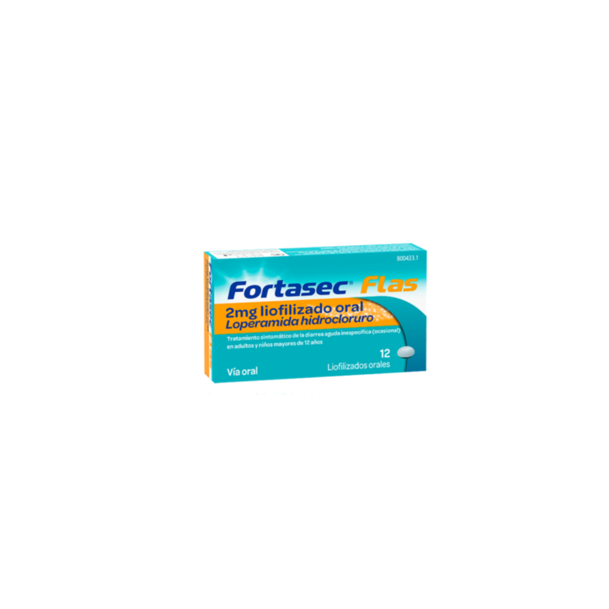 Fortasec Flas 2 Mg Liofilizado Oral