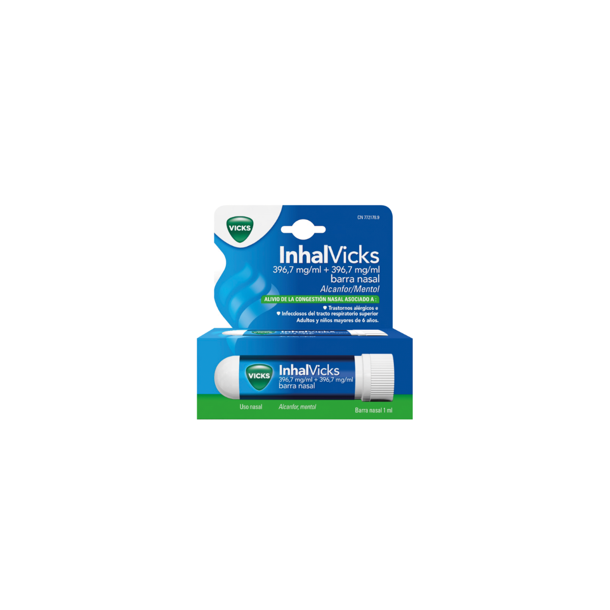 Inhalvicks 396,7 Mg/Ml + 396,7 Mg/Ml Barra...