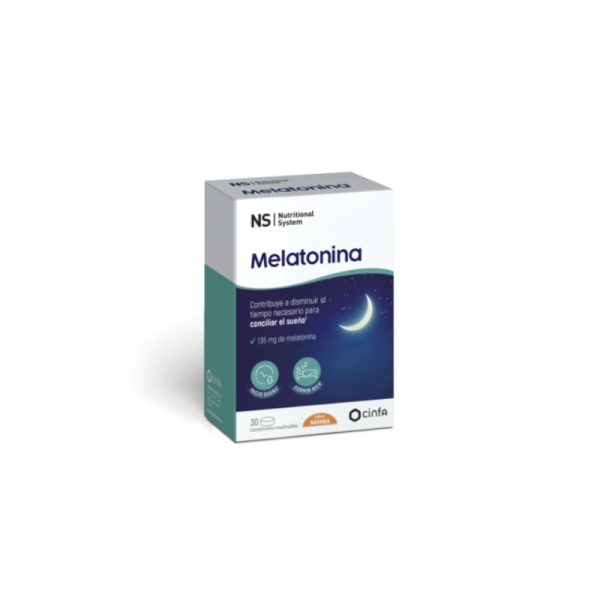 Ns Melatonina Comp Masticables Naranja 195 Mg 30 Comp