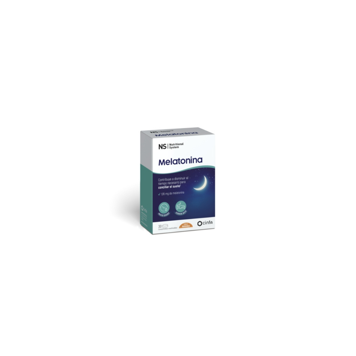 Ns Melatonina Comp Masticables Naranja 195 Mg...