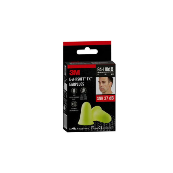 Tapones oidos 3M ruido desechable 5 pares