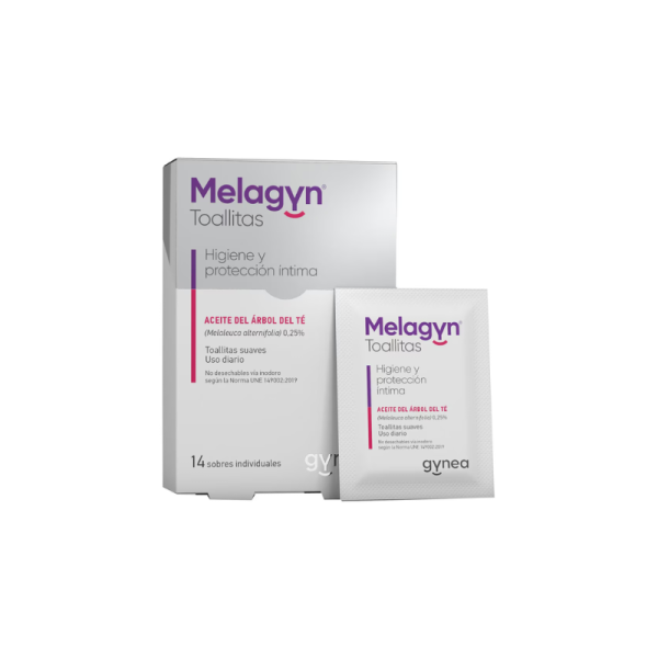 Melagyn Toallitas Sobres Individuales 14 U