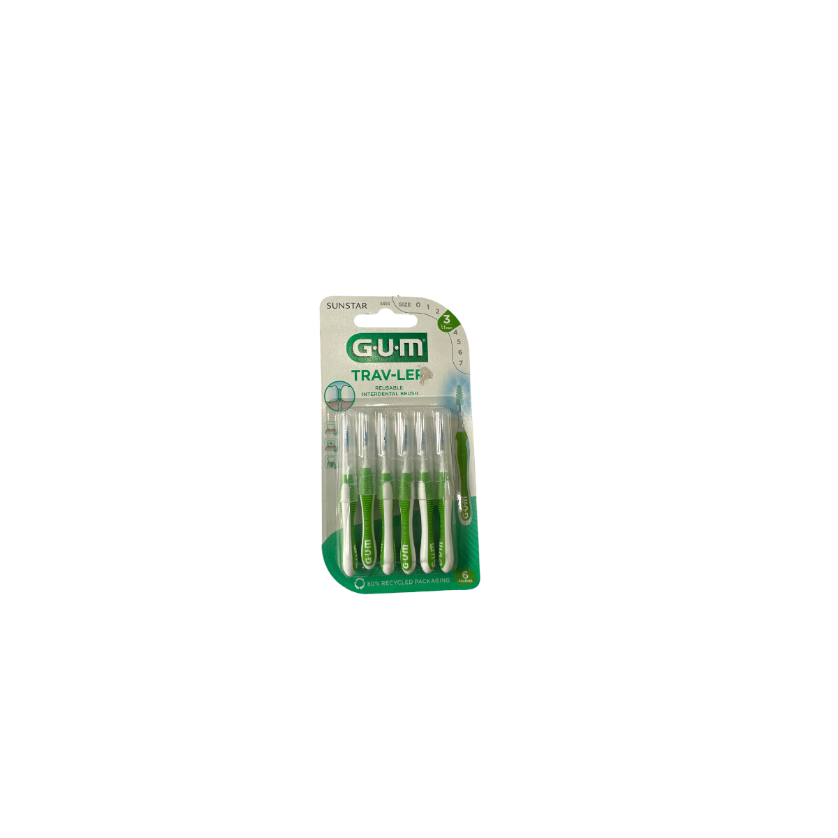 Cepillo Interdental Viaje Ultrafino 11 Mm...